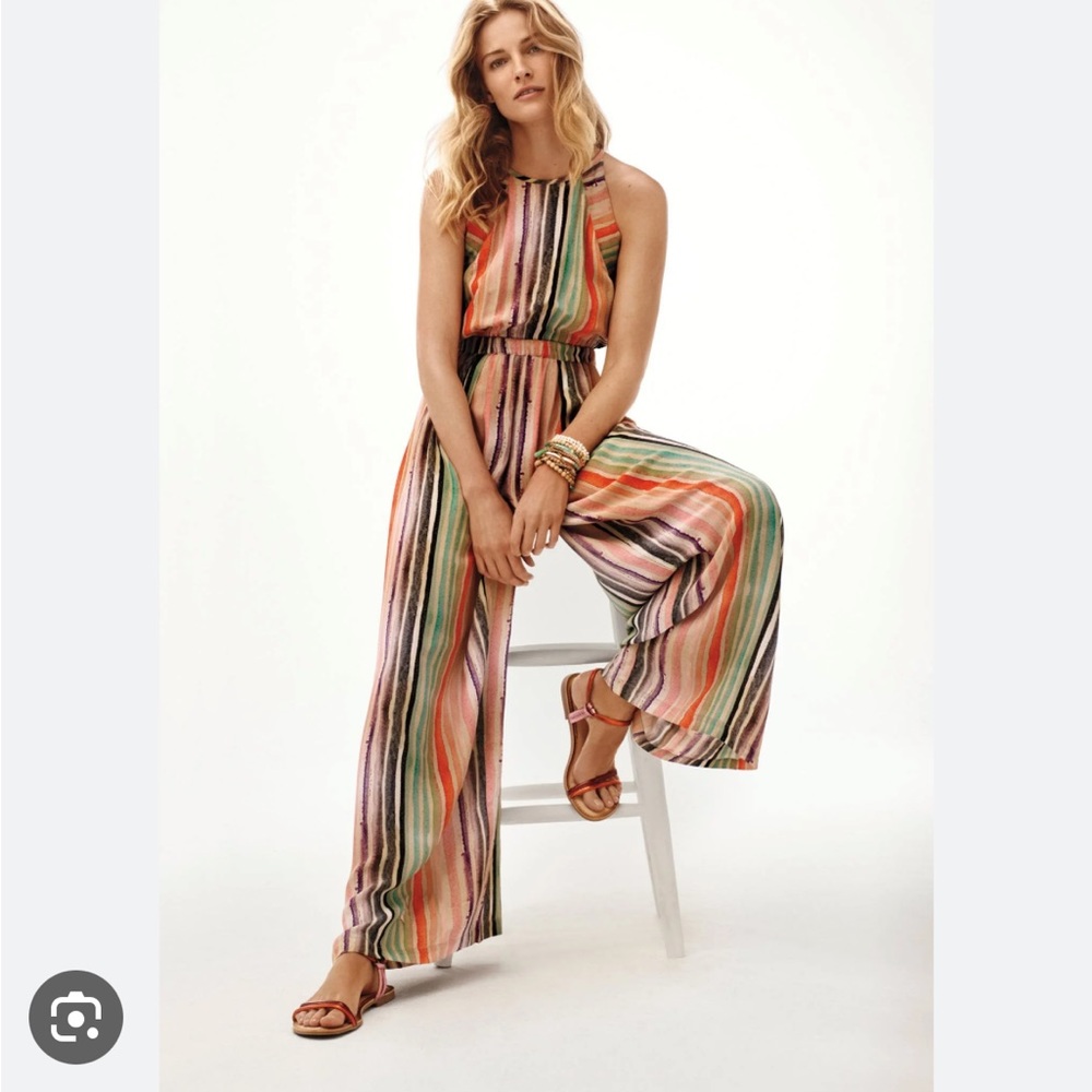 Bl-nk London striped jumpsuit